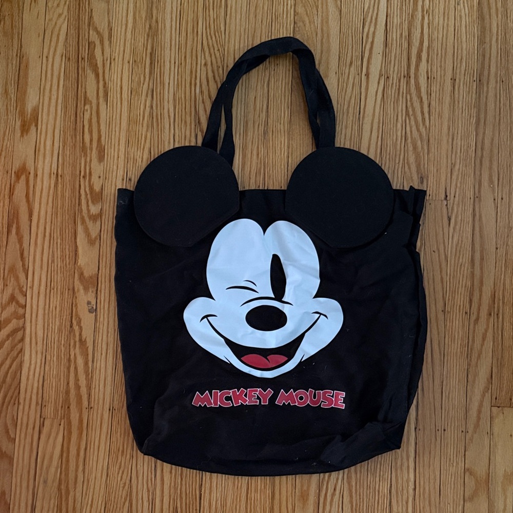 Cakeworthy x D23 Mickey Mouse Black Tote Bag